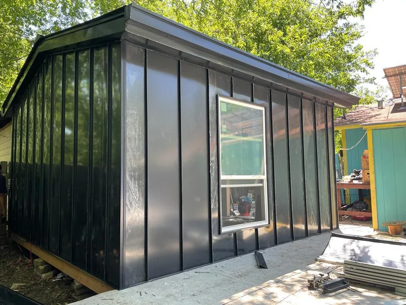 Black standing seam metal wall panels for Roof Inspection in Carolina Forest
